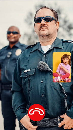 Police Fake Phone Call Screen 3
