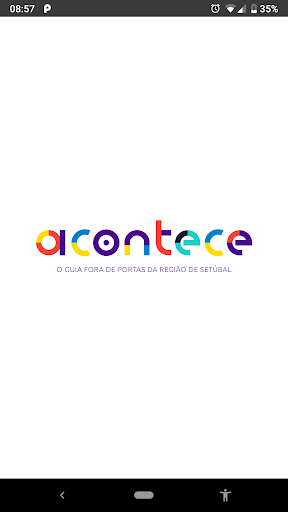 Android application Acontece screenshort