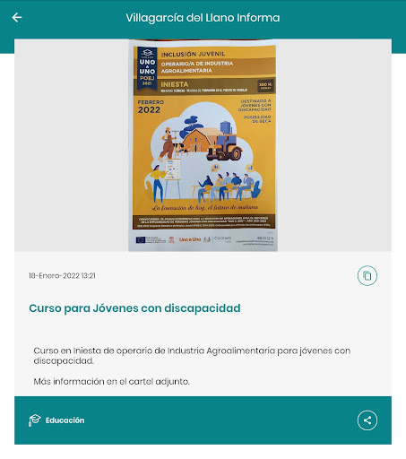 Villagarcía del Llano Informa Screen 3
