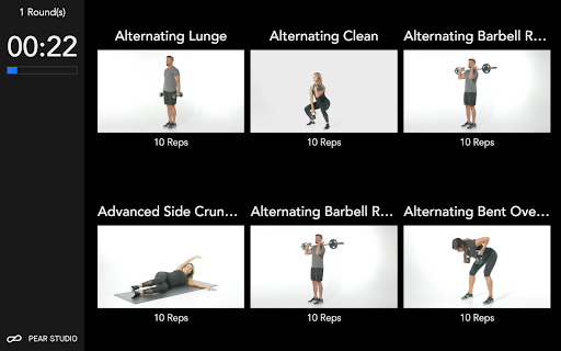 Screenshot of PEAR Cast