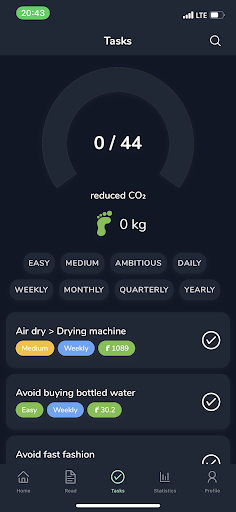 Green Button Journey Screen 2