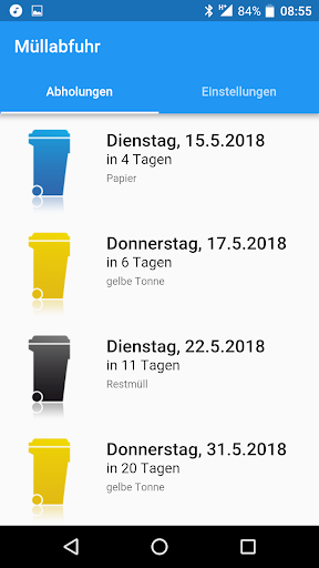 Müllabfuhr - Kalender Screenshot 1 - AppWisp.com
