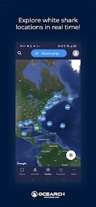 OCEARCH Shark Tracker – Programme op Google Play