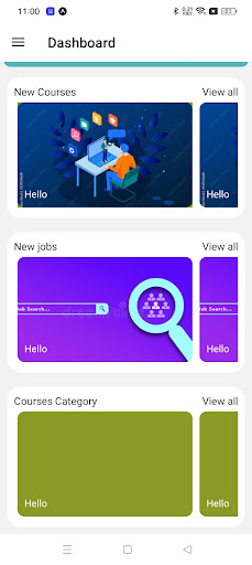 Android application Dronacomp screenshort