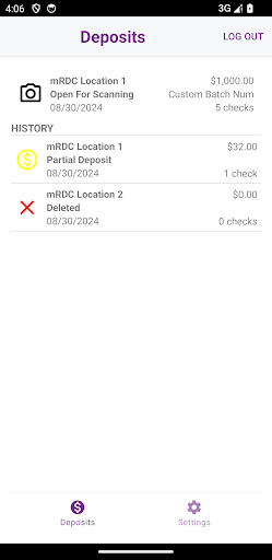 KS StateBank Business Deposit Screen 2