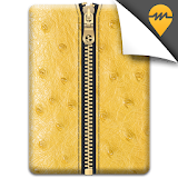 Zipper Lock Leather Collection icon