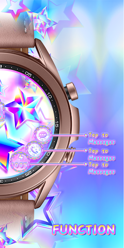 Holographic Star_Watchface Screen 3