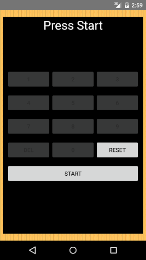 Android application Running Records Calculator screenshort