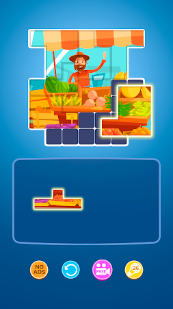 Game screenshot ブロックヒット - クラシックブロックパズルゲーム hack