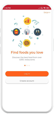 Me2Meal Screen 2