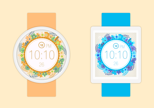 Floral - Watch Face Screen 2
