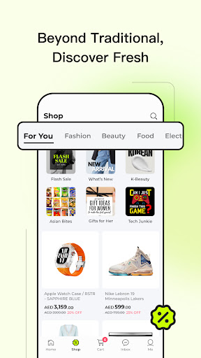Wing Go - Live Shopping Screen 3