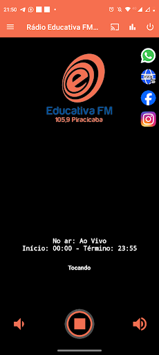 Rádio Educativa FM Piracicaba Screen 2