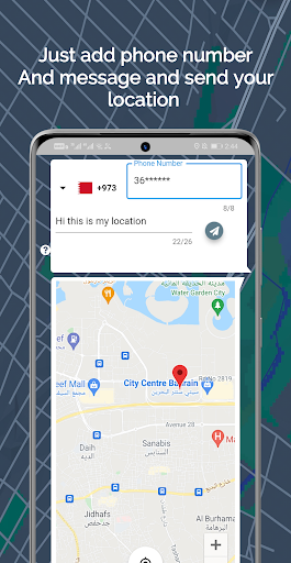 Location Sender : Easy & Fast Screen 3