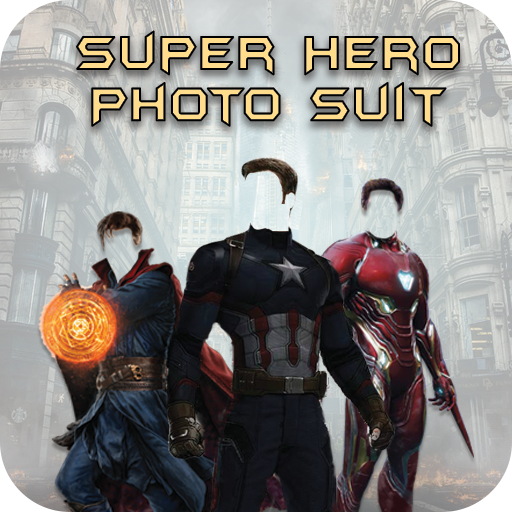 Super Hero Photo Editor Suit  Icon