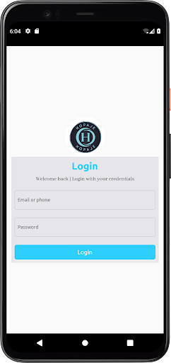Android application Hopaje screenshort