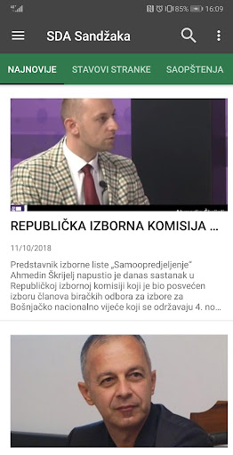 SDA Sandžaka Screen 2