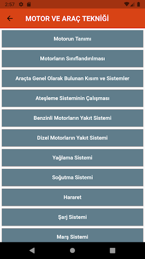 Ehliyet Sınav Soruları-SRC Sınav Soruları-Konular