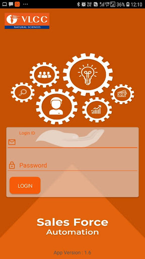 Android application VLCC Personal Care Automation screenshort
