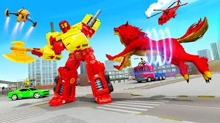Wolf Robot Car Transformation - Screenshot 2