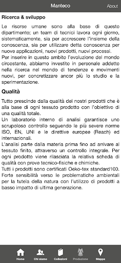 Manteco App Screen 3
