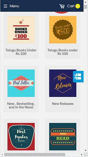 TeluguBooks Screen 2