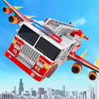 Flying Firefighter Truck Transform Robot Games 34.0.0