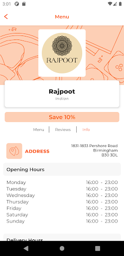 Rajpoot B30 Screen 2