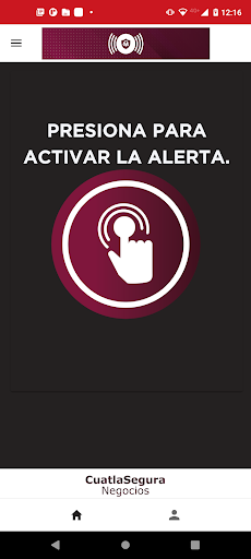 Android application Cuautla Segura Negocios screenshort