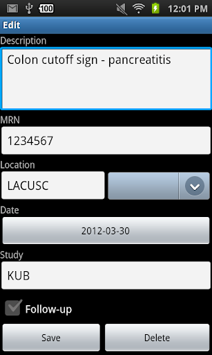 Android application RadQRCode screenshort