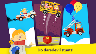 Game screenshot Kids car racing game  - Fiete mod apk