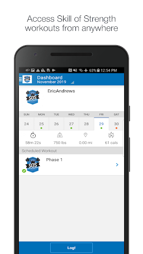 Android application Skill of Strength screenshort