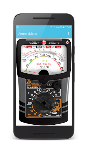 Android application AmpereMeter & USB Charge speed screenshort