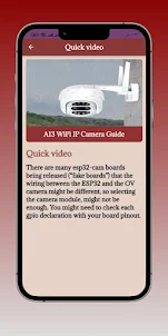 A13 WiFi IP Camera Guide