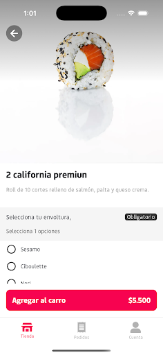 App screenshot