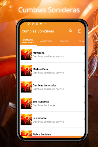 Cumbias Sonideras App D Screen 2