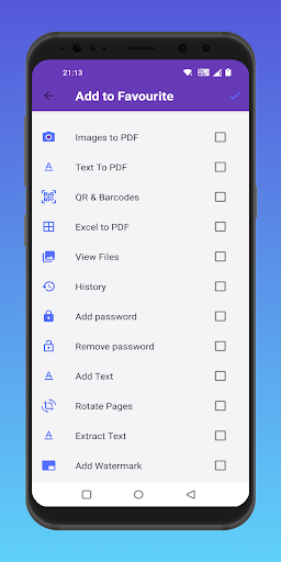 PDF Converter - Image to PDF Screen 2
