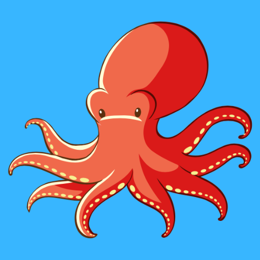 Sea Animals: game for learning logo