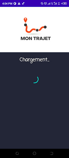 Android application Mon Trajet - SOS de sécurité screenshort