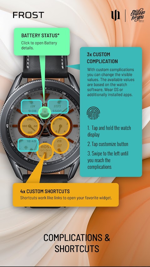 S4U Frost - classic watch faceのおすすめ画像5
