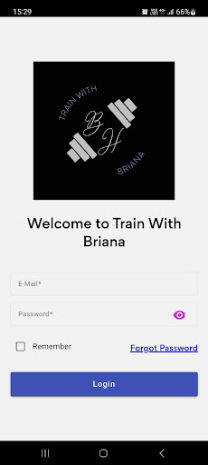 Android application Train With Briana screenshort