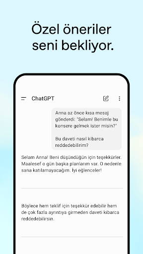ChatGPT ekran görüntüsü