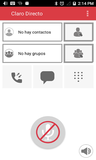 Android application Claro Directo screenshort