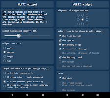 Android System Widgets