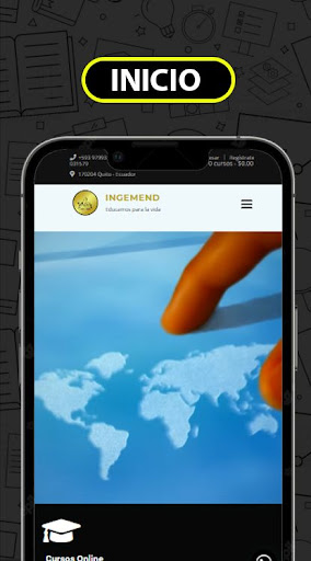 Android application INGEMEND screenshort