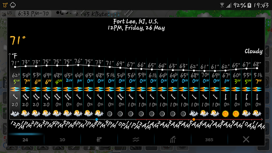 eMap HDF: Wetter und Windkarte Screenshot