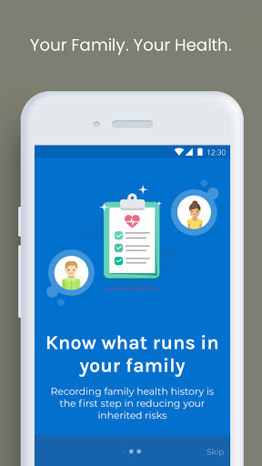 Android application City of Hope Family History screenshort