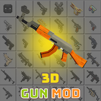 Actual guns mod 3D for MCPE