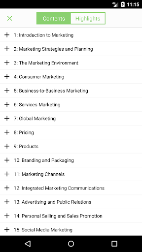 Marketing Textbook Screen 3