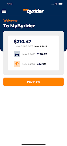 MyByrider Screenshot 3 - AppWisp.com